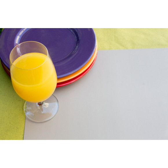 set de table pvc uni beige