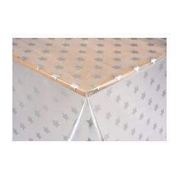 cristal imprime star silver au metre