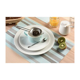 set de table tressé strip mint