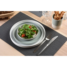 set de table tressé mix grey