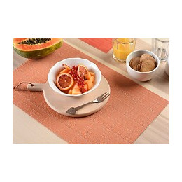 set de table tressé mix orange