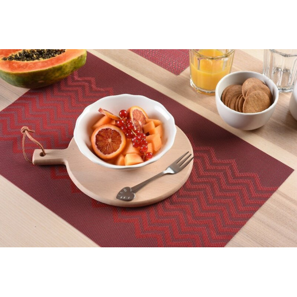set de table tressé waves cherry