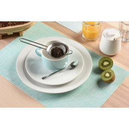 set de table tressé mélangé mint