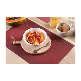 set de table tressé waves cherry