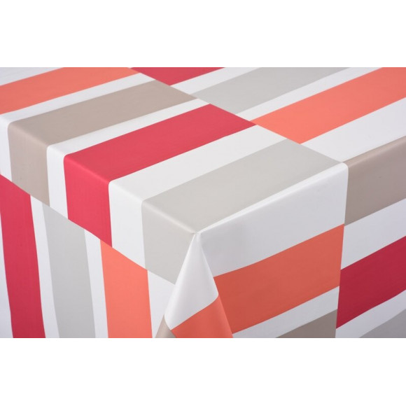 toile ciree blackjack red au metre