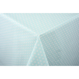 nappe coton enduit osaka mint au metre