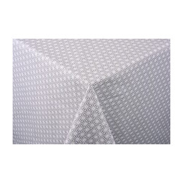 nappe coton enduit osaka taupe au metre