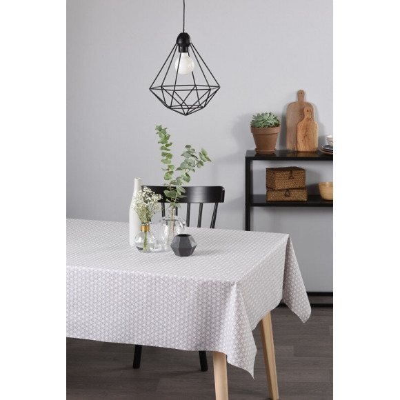 nappe coton enduit osaka taupe au metre