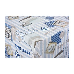 toile ciree esprit marin au metre