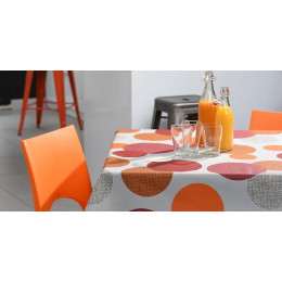 nappe coton enduit lola acidule au metre