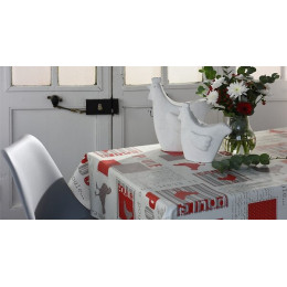 toile ciree ma poule au metre