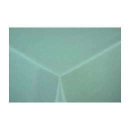 nappe lin coton vert eau au metre