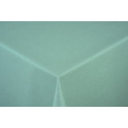 nappe lin coton vert eau au metre