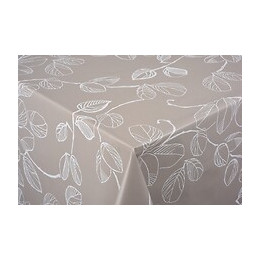 toile ciree aurore taupe au metre