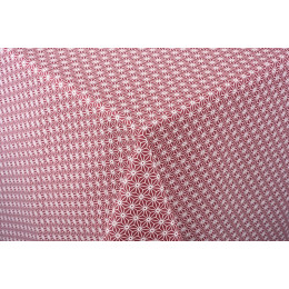 nappe coton enduit osaka rouge au metre
