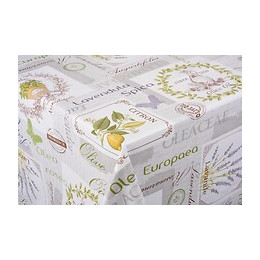 toile ciree parfum du sud au metre