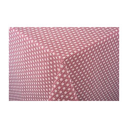 nappe coton enduit osaka rouge au metre
