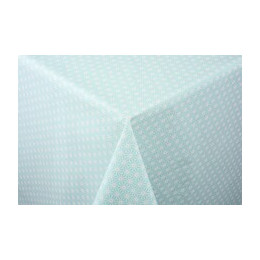 nappe coton enduit osaka mint au metre