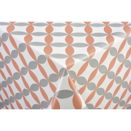 toile ciree luna green au metre