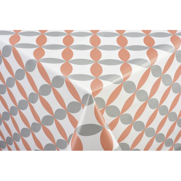 toile ciree luna green au metre