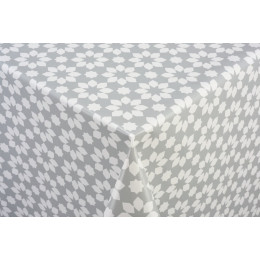 toile ciree cristina grey au metre