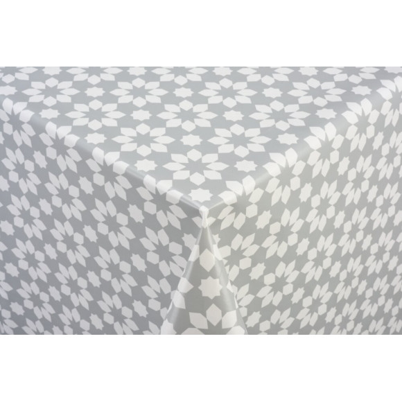 toile ciree cristina grey au metre