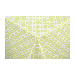 toile ciree circle anis au metre