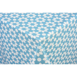 toile ciree cristina blue au metre