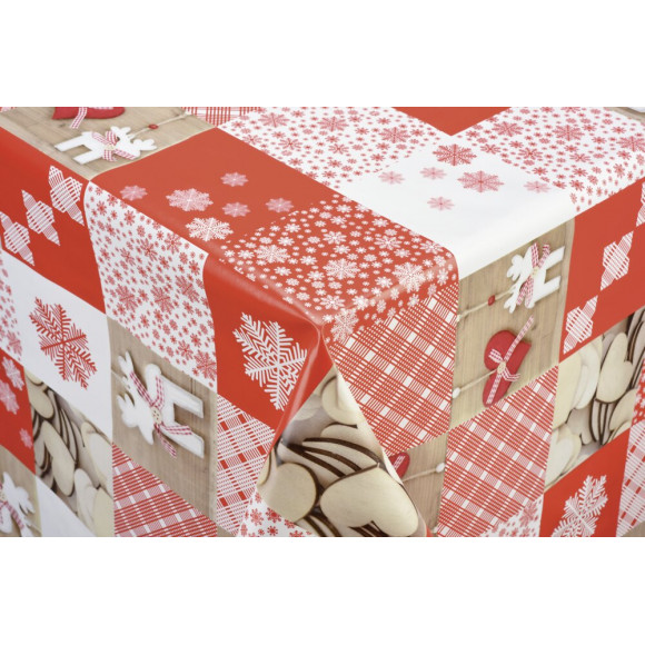 toile ciree red mountain au mètre