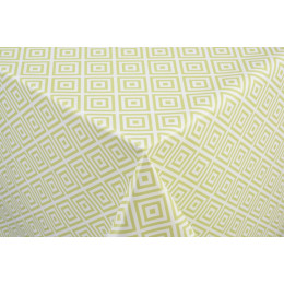 toile ciree celia vert au metre