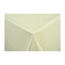 toile ciree celia vert au metre