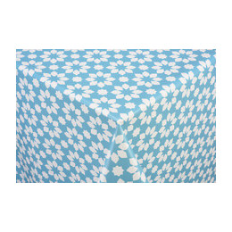 toile ciree cristina blue au metre