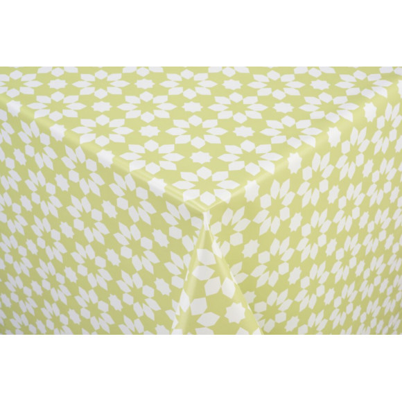 toile ciree cristina green au metre