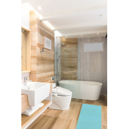 tapis multi usage uni blue 65x200cm