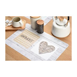 set de table pvc imprimé harmony