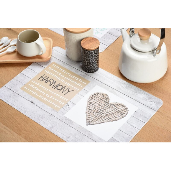 set de table pvc imprimé harmony