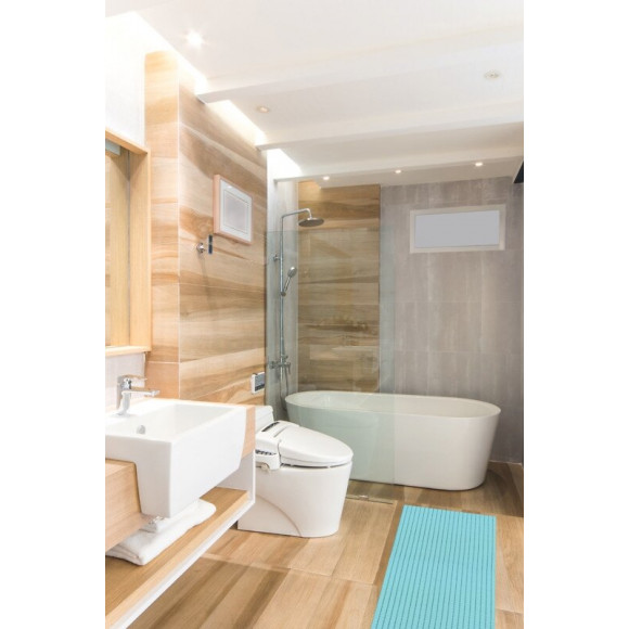 tapis multi usage uni blue 65x40cm