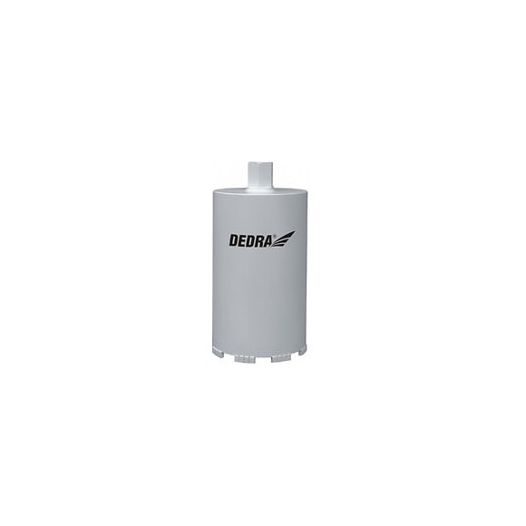 Dtools - Couronne Diamantée - Trépan Diamant - 117 Mm/400 Mm - Béton Brique - Blanc