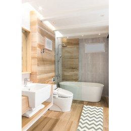 tapis multi usage chevrons 65x90cm