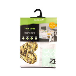 Nappe toile cirée zenitude carrée