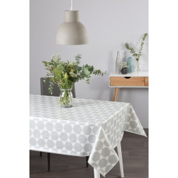 Nappe toile cirée caline grey ronde