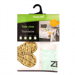 Nappe toile cirée zenitude ovale