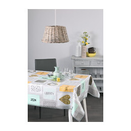 Nappe toile cirée zenitude ronde