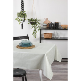 Nappe toile cirée grey ronde