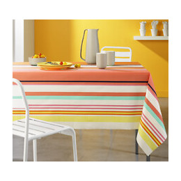 Nappe coton enduit imaelle automne rectangle