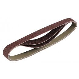 Lot De 3 Bandes De Ponçage - Grain 60 - 13 X 457 Mm