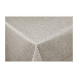 toile cirée linen taupe au metre