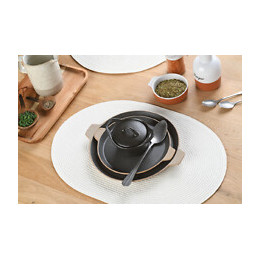 set de table tressé spiral ivory ovale