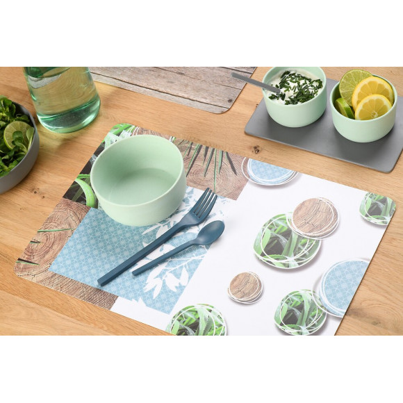 set de table pvc imprimé fresh nature