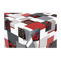 toile cirée chili au metre